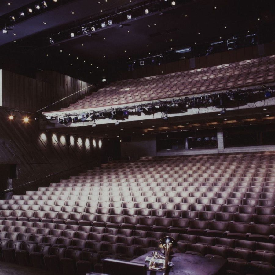National-Theatre-Lyttelton-auditorium-large-card-photo-Michael Smallcombe The Lyttelton theatre auditorium , from the left side stage.