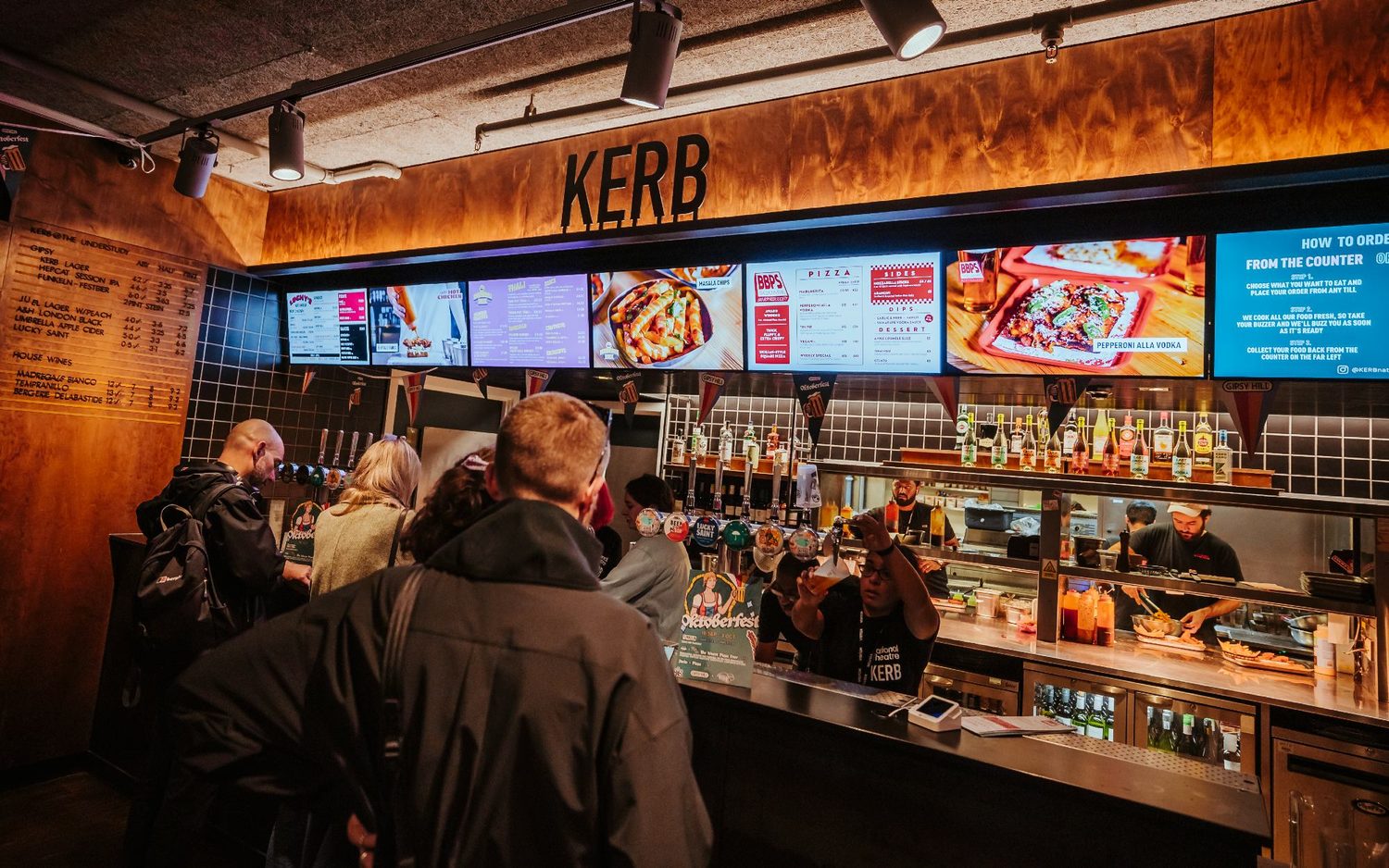 The Understudy bar and food - National Theatre, South Bank