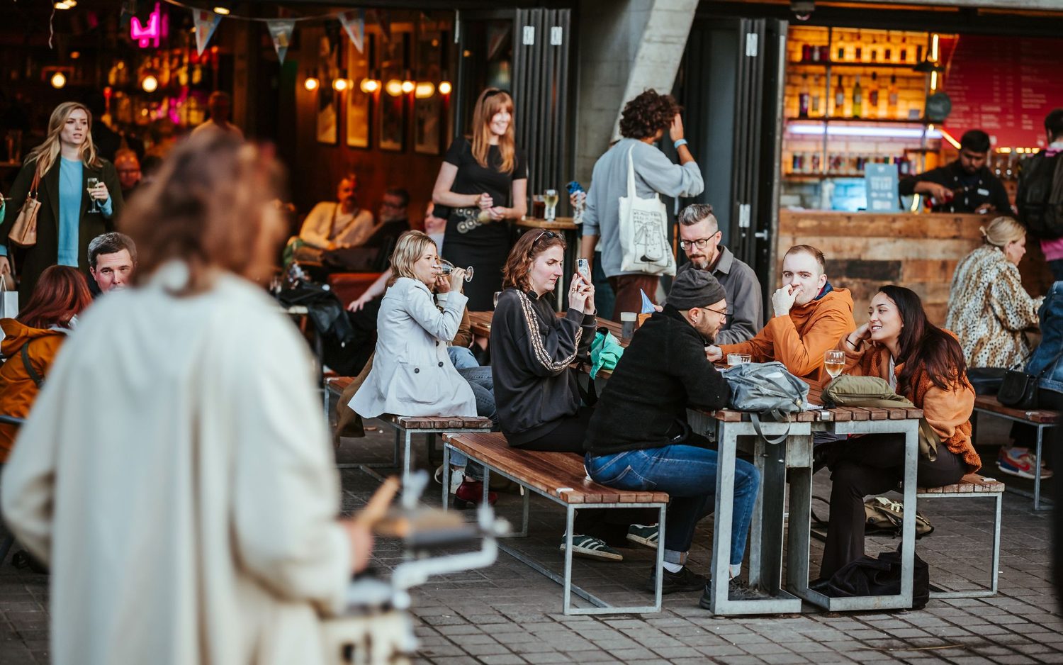 The Understudy bar and food - National Theatre, South Bank