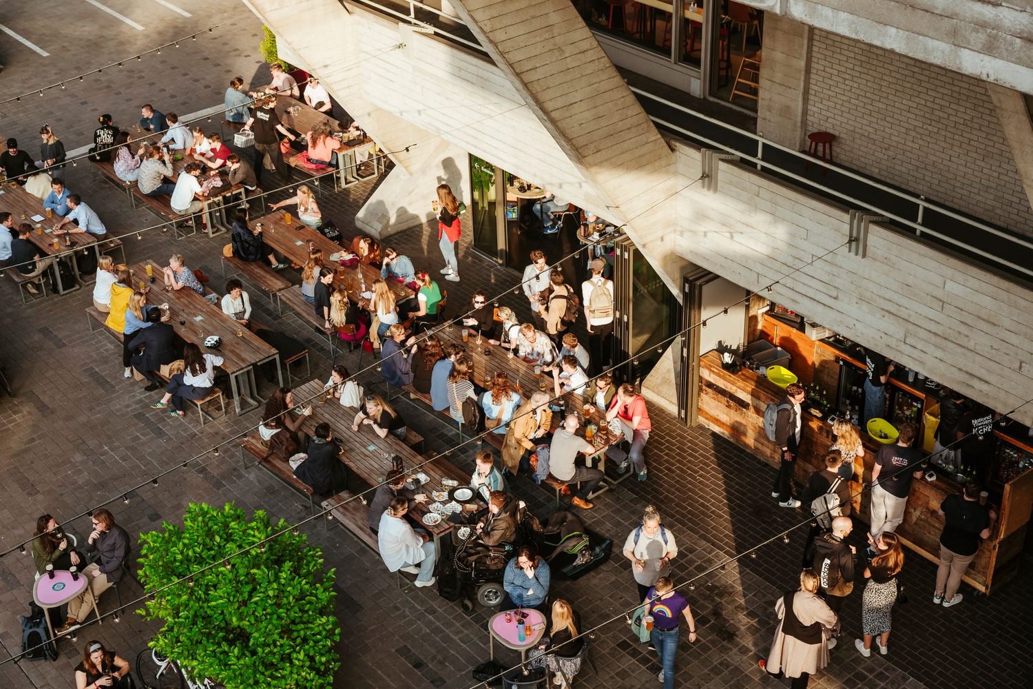 The Understudy bar and food - National Theatre, South Bank